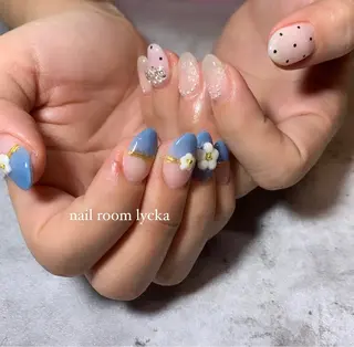 ネイル ネイルルームリッカ 𝐦𝐚𝐲𝐮のネイルデザイン