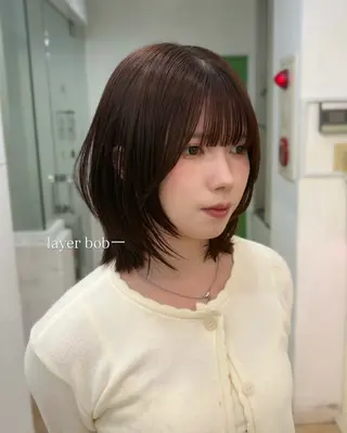 ショート 🫧あやね/カットモ デル/仙台美容室🫧のヘアスタイル