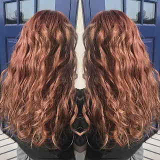 ロング カラー 重政 和樹のヘアスタイル
