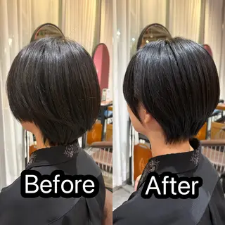 ショート カットモデル 梅田 YUKINO 🩷のヘアスタイル