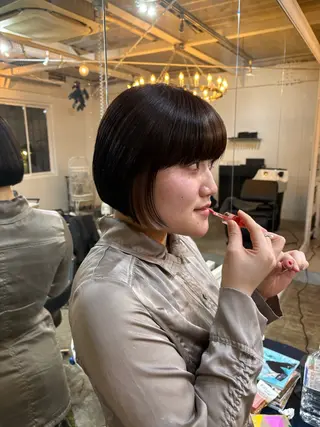 ショート fukuma hikariのヘアスタイル