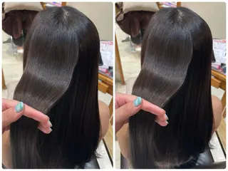 透明感カラー×顔周り mizuki🫧のヘアスタイル