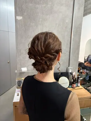 ヘアアレンジ Le'a  谷町🌱 ツボタホノカのヘアスタイル