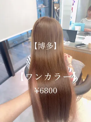 ロング カラー 【博多髪質改善】 吉村 清志のヘアスタイル