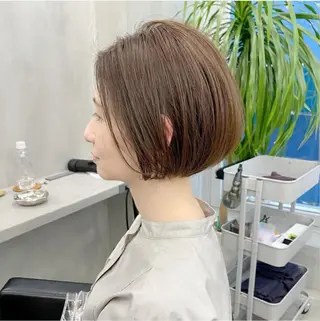 ショート 👑ボブはお任せ ミヤノ👑のヘアスタイル