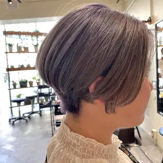 ショート カラー ヘアアレンジ 【ダメージレス施術】 【透明感】北村 拓也のヘアスタイル