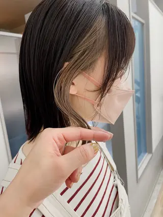 ショート カラー 緒方リエ 時短ショート・ボブのヘアスタイル