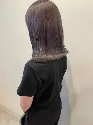 ミディアム 清水 亮太／赤み消しカラーのヘアスタイル