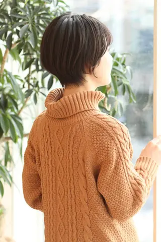 ショート カラー 中尾 文哉のヘアスタイル