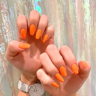 ミディアム カラー パーマ ヘアアレンジ メンズ キッズ ネイル マツエク・マツパ アイブロウ 今福鶴見ネイル 8(エイト)のネイルデザイン