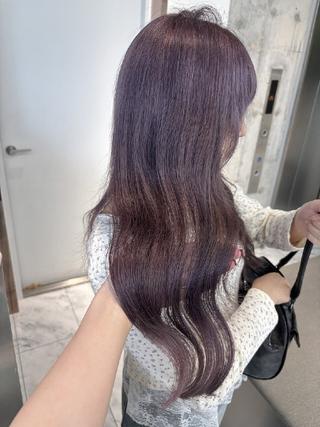 カラー ロング Lond Roleのヘアスタイル