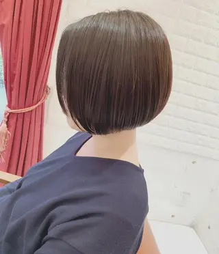 ショート カラー 大人女性ショート専門 tomodaのヘアスタイル
