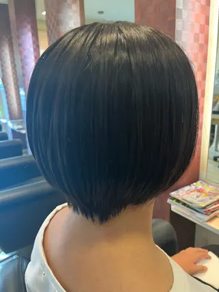 ショート カラー 織田 英之のヘアスタイル