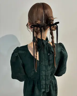 ヘアアレンジ hikari/表参道 /レイヤーカットのヘアスタイル