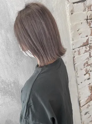 ミディアム カラー ママ美容師🧸谷山 潮音/ReFa取扱店のヘアスタイル