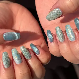ロング nail salon Moeのネイルデザイン