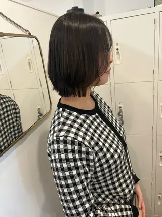 ショート ボブ/レイヤー ナカミネアキナのヘアスタイル