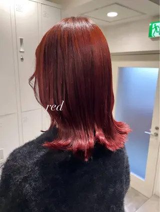 ミディアム カラー 透明感/レイヤー 🇰🇷tomonaのヘアスタイル