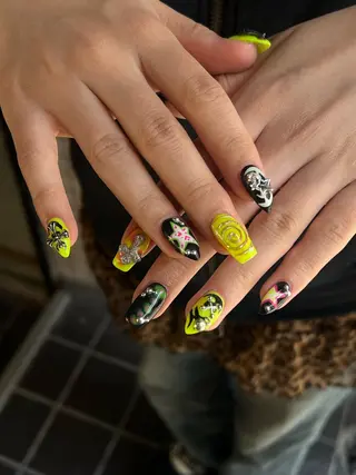 ネイル Hata nail 🎀個性派ニュアンスのネイルデザイン