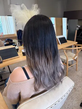 ロング カラー ユニカバイミリー MISAKI🫧のヘアスタイル