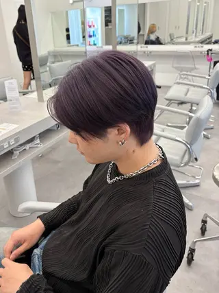 カラー メンズ 🍀透明感ナチュラル カラー🍀じゅんのヘアスタイル