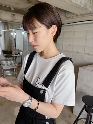 ショート Tuco 佐良のヘアスタイル