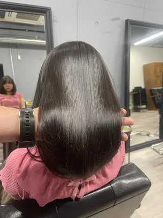 ミディアム 松永 雄樹のヘアスタイル