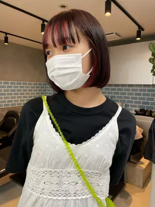 ショート カラー 👑ボブはお任せ ミヤノ👑のヘアスタイル
