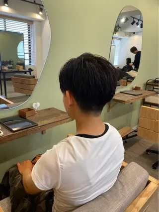 ショート 十条/カラー 「yuya」のヘアスタイル