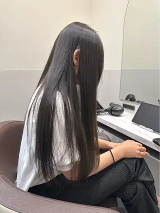 ロング カラー 矢野 晃平のヘアスタイル