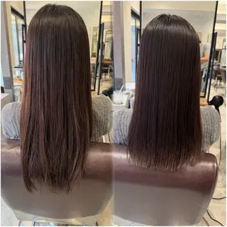 ロング 髪質改善縮毛矯正 ◽️河野泰貴のヘアスタイル