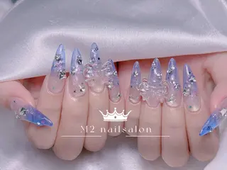 ネイル 長さだし専門店 M2 rikaのネイルデザイン