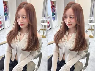 ロング カラー 韓国ヘア 野々山 ゆうとのヘアスタイル