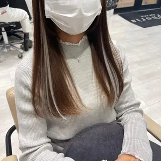 ロング カラー インナーエクステ渋谷 🦋KAJIのヘアスタイル
