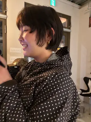 ショート 田中 隼斗のヘアスタイル