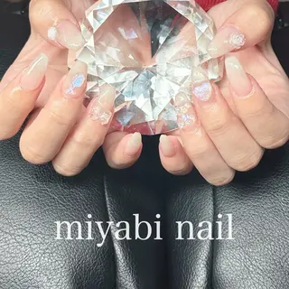 ネイル miyabi nail 桂川駅近くのネイルデザイン