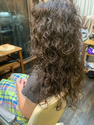ロング パーマ 🌸スタイリスト 山浦美恵のヘアスタイル
