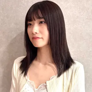 カラー 暖色カラー/ 透明感カラー/セイナのヘアスタイル