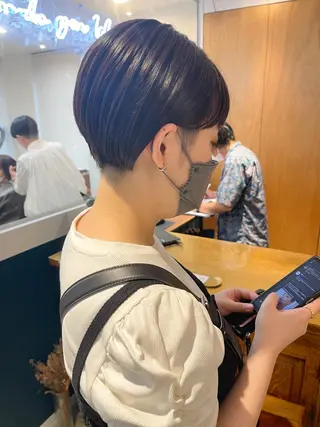 ショート 中村瑞貴 *hairbraceのヘアスタイル
