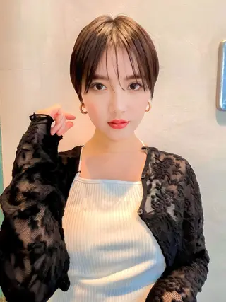 ショート レイヤーカット⭐️ ハッシュカット特化のヘアスタイル