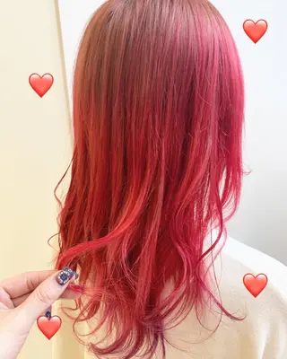 セミロング カラー 新宿駅近♡個室 ♡関口三都季🌜のヘアスタイル