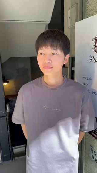 メンズ カット スパのヘアスタイル