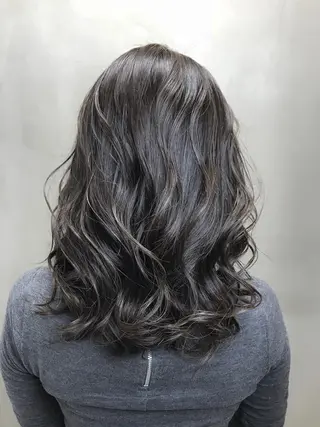 ミディアム カラー 【透明感、艶髪】西村 有司のヘアスタイル