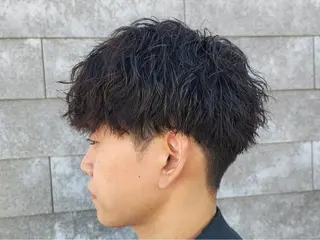 パーマ メンズ メンズ専門　太田 楽々のヘアスタイル