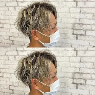 ショート メンズ 竹内 翼のヘアスタイル