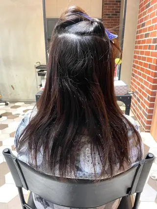 ロング 梅田🫧髪質改善 縮毛矯正🫧村上蒼生のヘアスタイル