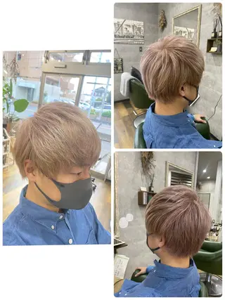 ショート メンズ 田中 裕也のヘアスタイル