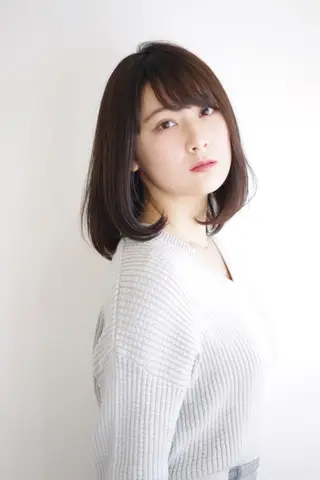 ミディアム カラー 松田 光雄のヘアスタイル
