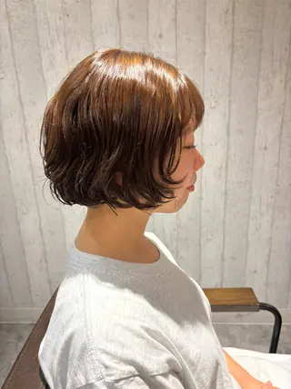 ショート 保谷 菜々美のヘアスタイル