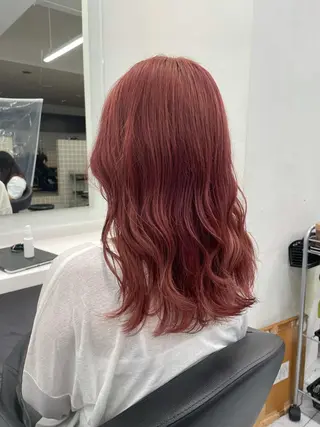 ミディアム カラー パーマ ヘアアレンジ メンズ キッズ ネイル マツエク・マツパ 🦋韓国風カラー🦋 こうせい原宿のヘアスタイル